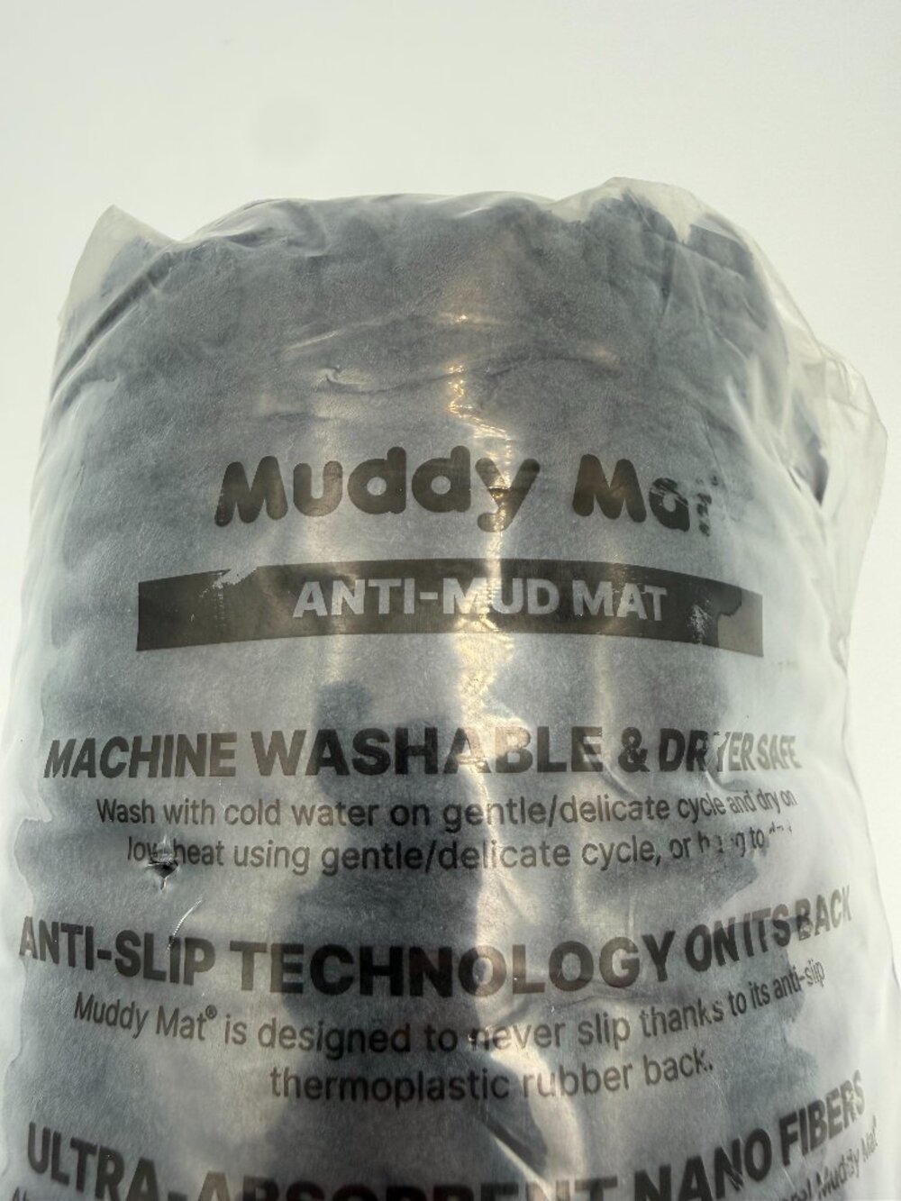 Muddy Mat Anti Mud Mat Black 16x24 Dog Door Mat Non Slip Washable